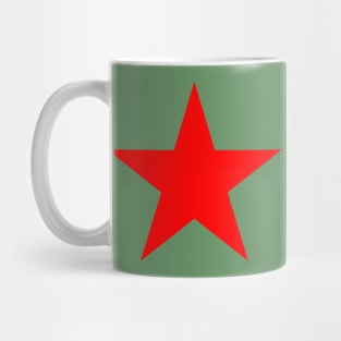 Communist red star symbol Mug